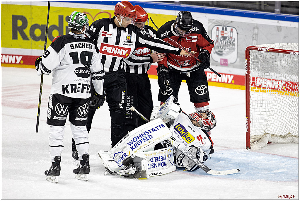 PENNY DEL;  Koelner Haie - Krefeld Pinguine; Koeln, 31.10.2021